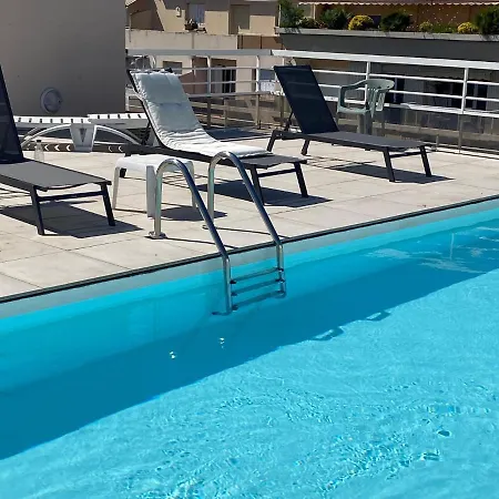 Апартаменти D'este - 4 Prs - Clim - 300m - Piscine-parking En Option Жюан-ле-Пен